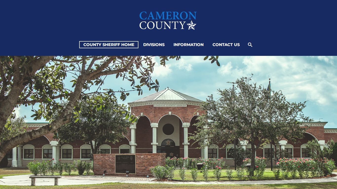 County Sheriff Home - Cameron County